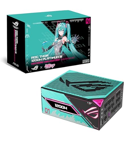 Amazon | ASUS ROG STRIX HELIOS II GX601S HATSUNE MIKU 初音ミク